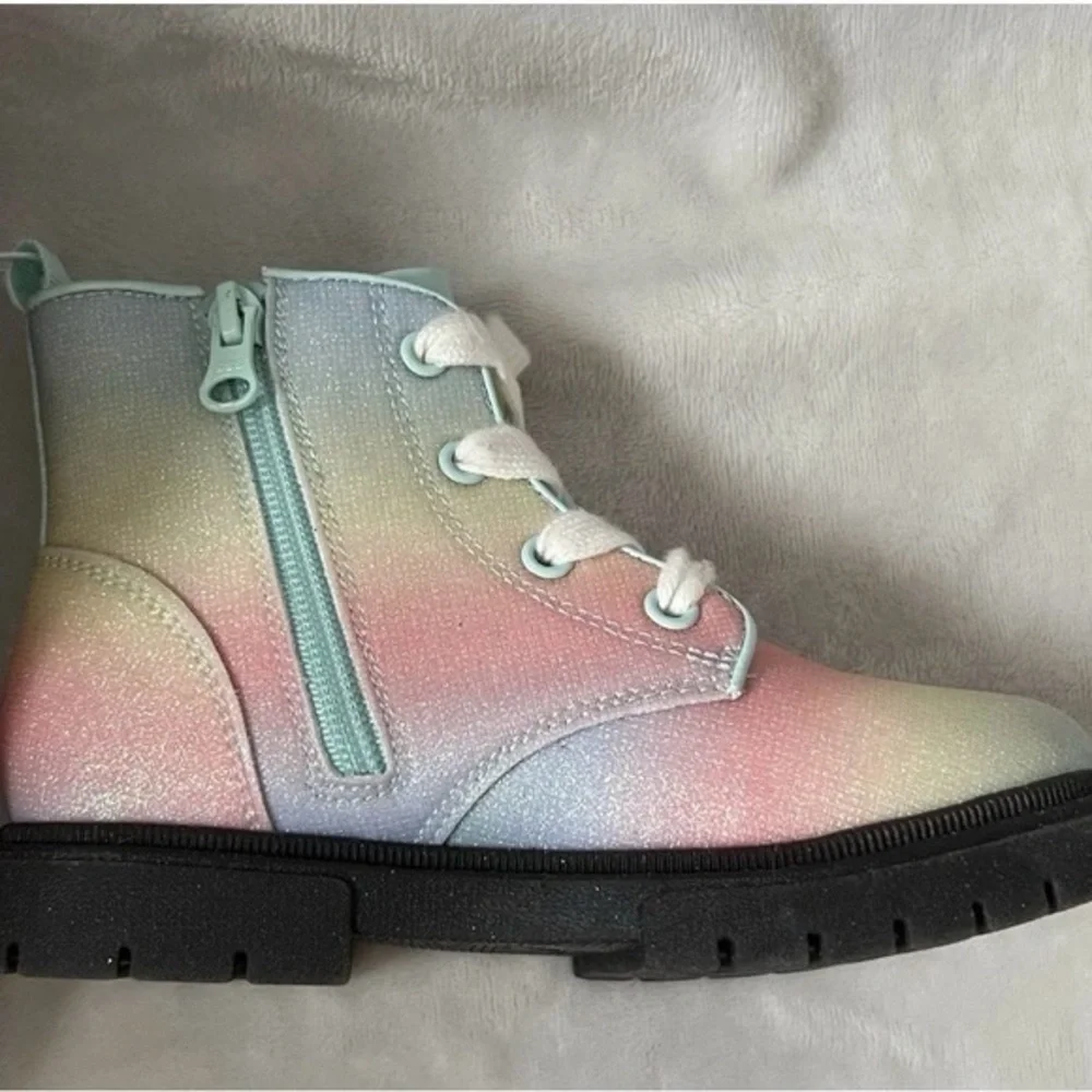 Cat & Jack Glittery Pastel Boots